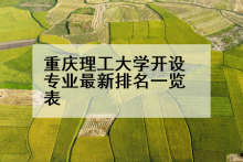 重庆理工大学开设专业最新排名一览表