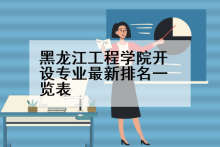 黑龙江工程学院开设专业最新排名一览表