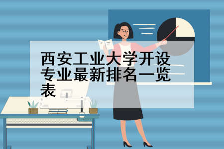 西安工业大学开设专业最新排名一览表