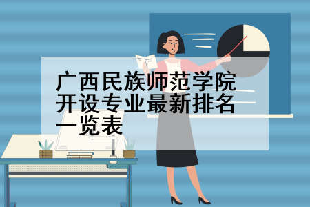 广西民族师范学院开设专业最新排名一览表