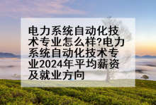 电力系统自动化技术专业怎么样?电力系统自动化技术专业2024年平均薪资及就业方向