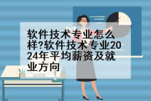 软件技术专业怎么样?软件技术专业2024年平均薪资及就业方向