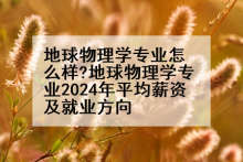 地球物理学专业怎么样?地球物理学专业2024年平均薪资及就业方向
